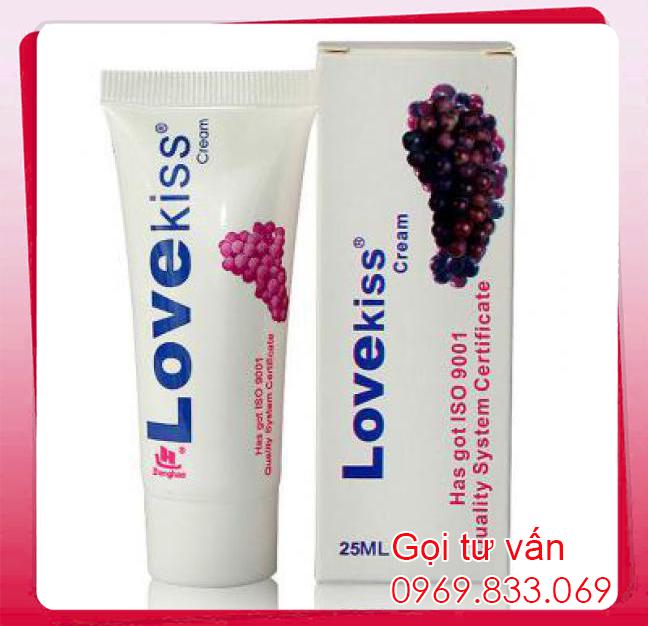 Địa chỉ bán Gel bôi trơn hương nho Love Kiss giá rẻ 