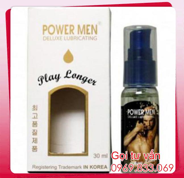 Sản Phẩm Gel Power men Play Longer 30 ml kéo dài quan hệ hàng xách tay 