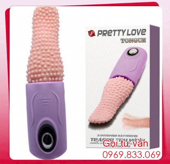 Bán Lưỡi liếm âm đạo sạc điện Pretty Love Tongue giá sỉ 