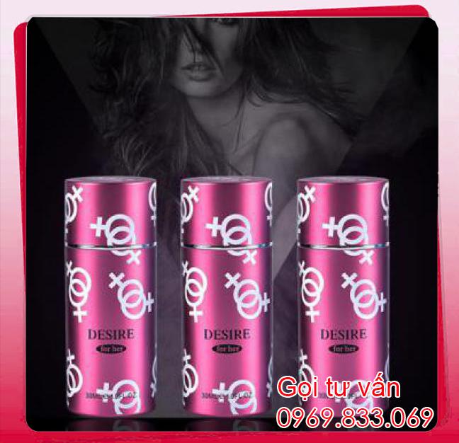  Đại lý Nước hoa kích thích nữ cao cấp Desire  chính hãng 