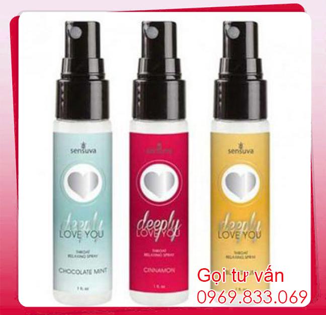 Mua Nước xịt hỗ trợ quan hệ bằng miệng Sensuva - Deeply love you  có tốt không? 