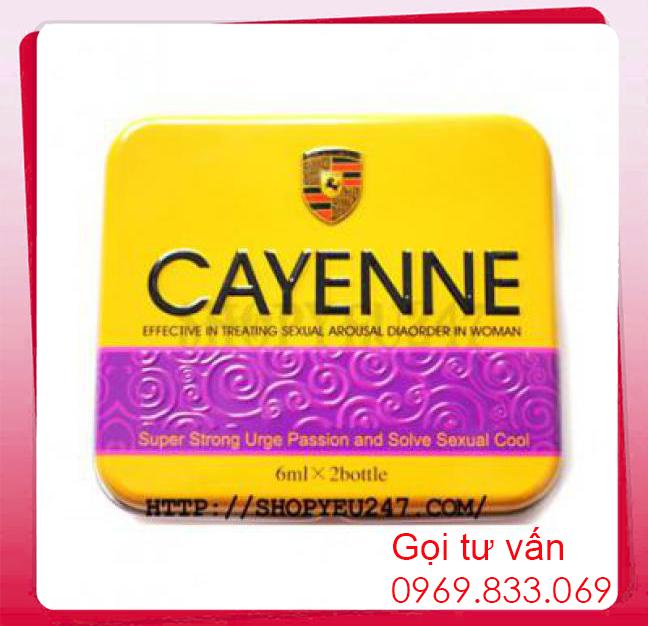 Bán Thuốc Kích Dục Nữ Cayenne chính hãng  mới nhất 