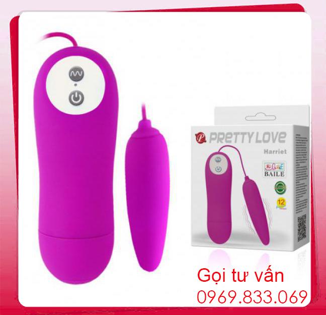 Kho sỉ Trứng Rung Tình Yêu Pretty 1 đầu nhỏ  chính hãng 