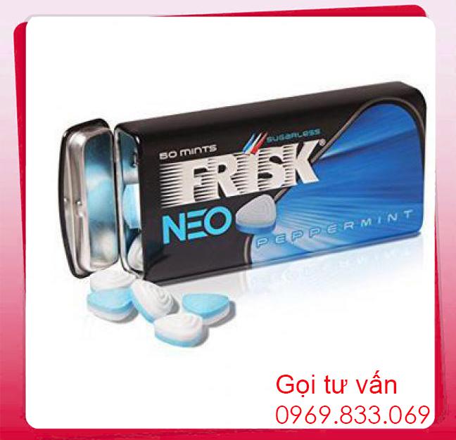 Bán VIÊN NGẬM KẸO KÍCH DỤC NỮ FRISK NEO PEPPERMINT NHẬT BẢN  nhập khẩu 