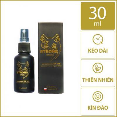 Chai thuốc xịt chống xuất tinh sớm STRONG MEN chính hãng