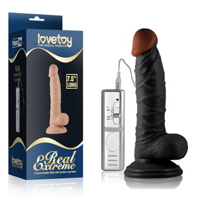 Dương vật giả dán tường Lovetoy 7,5 inch