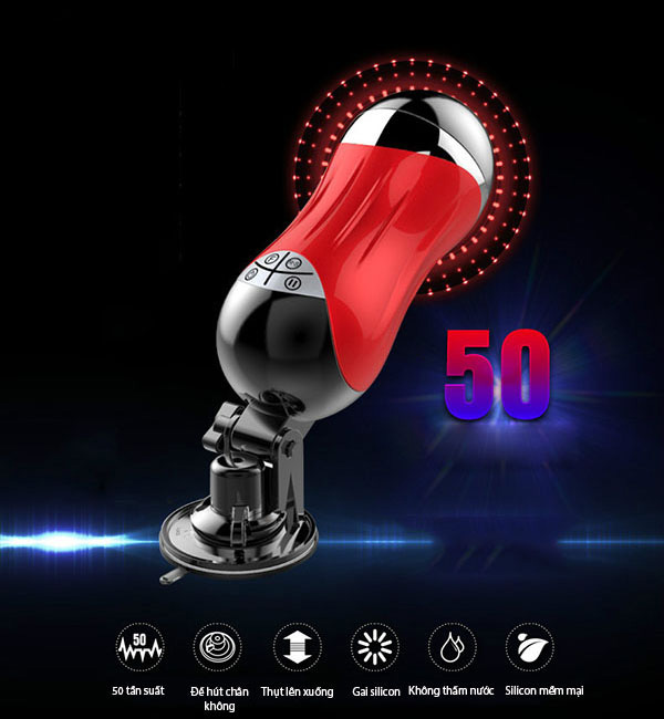 Máy thủ dâm tự động cao cấp Piston Melrose Cup