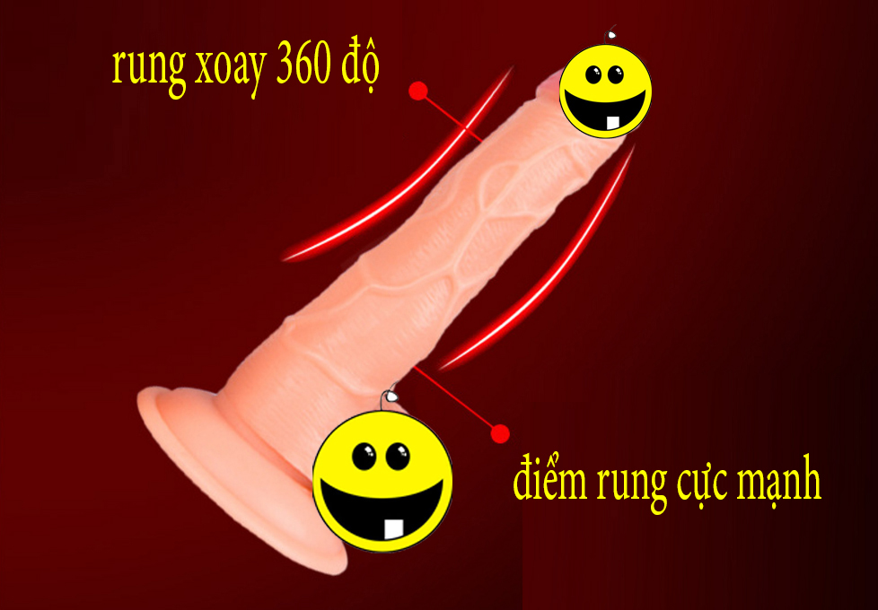 Dương vật giả ịn tường mini rung ngoái