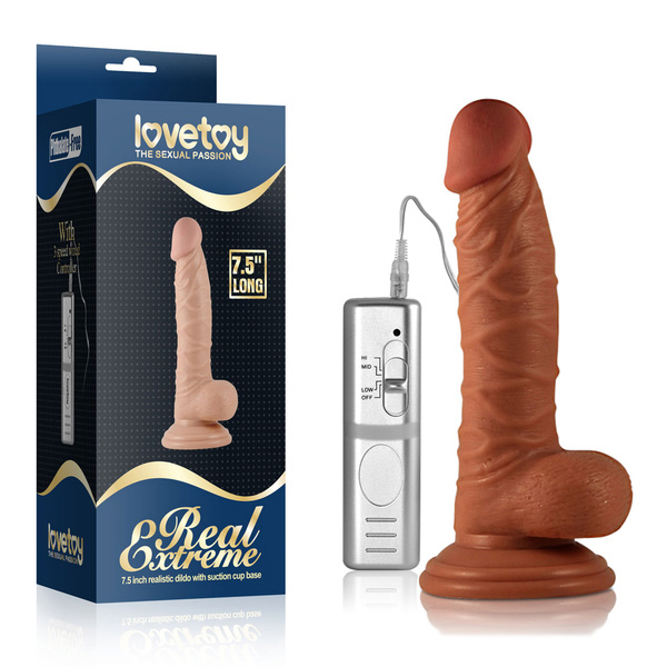 Dương vật giả dán tường Lovetoy 7,5