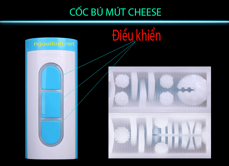 Cốc bú mút Cheese