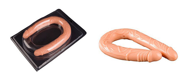 bao bì Dương vật giả 2 đầu