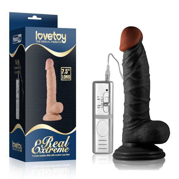 Dương vật giả dán tường Lovetoy 7,5 siêu mềm