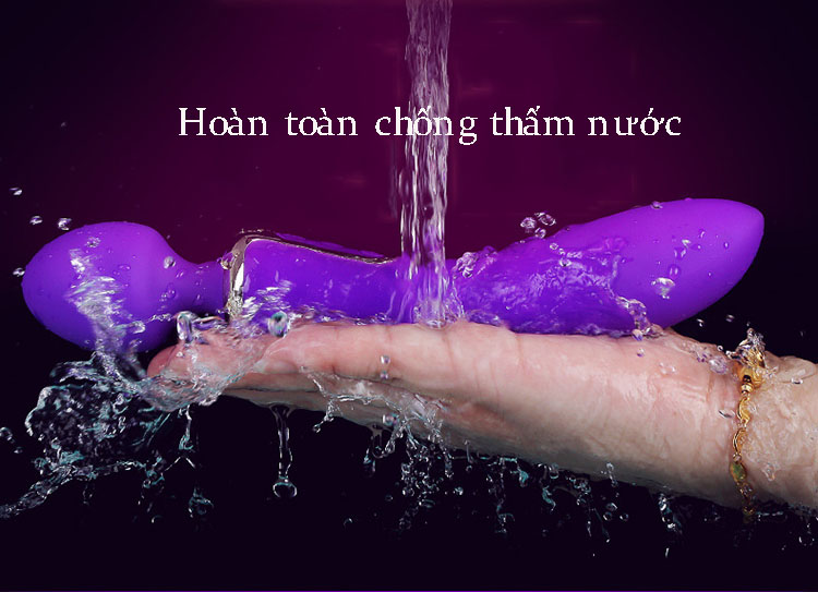 Chày rung 2 đầu có chức năng sưởi ấm