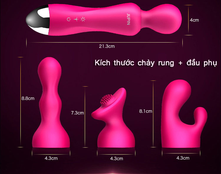 Chày rung không dây cao cấp Nano Jupin
