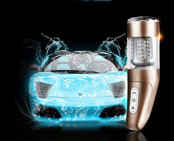 Âm đạo giả tự động rung đa chức năng Aillighter màu vàng đồng