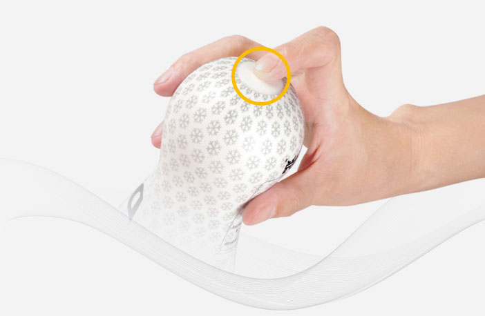 Âm đạo giả silicon có rung cầm tay DFJ cao cấp