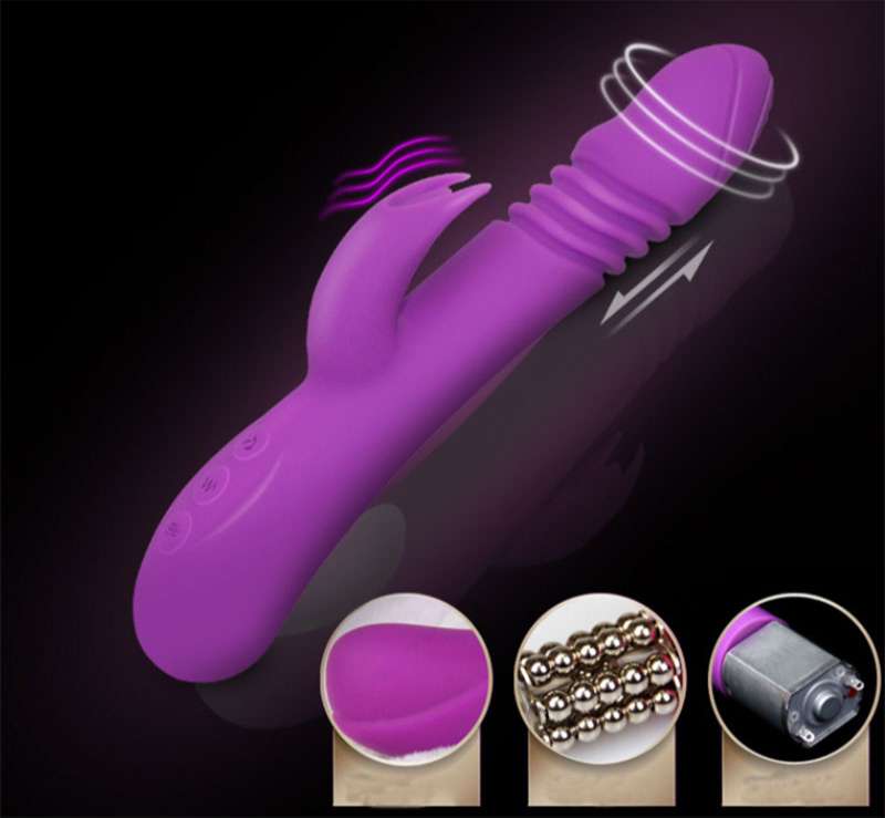Chim giả Ella Vibrating Rod rung thụt sưởi ấm