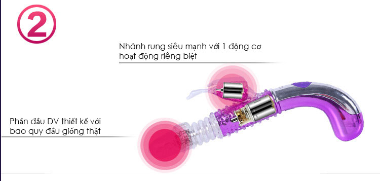 Dương vật đa năng cao cấp- Libo pin sạc chân sạc USB