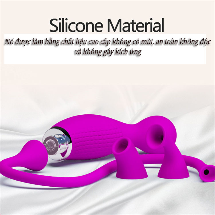 hình ảnh Máy rung bú hút âm đạo Romance 3 đầu 