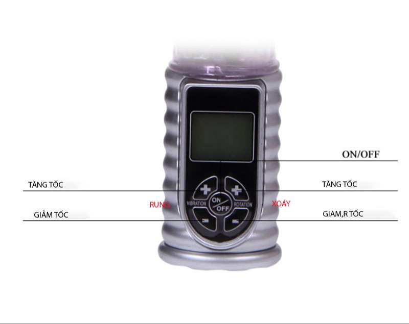 Đồ Chơi Tình Dục Dương vật giả tự động LCD