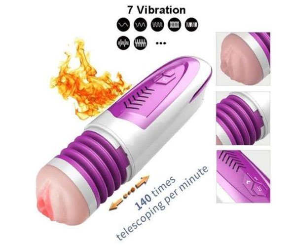 Âm đạo Dibe Ferrady rung thụt đa chức năng cao cấp