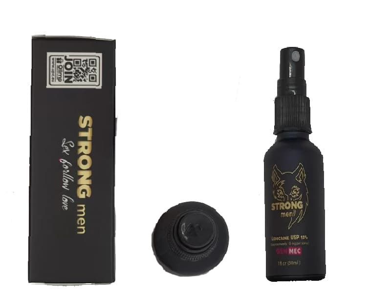 Chai thuốc xịt chống xuất tinh sớm STRONG MEN chính hãng