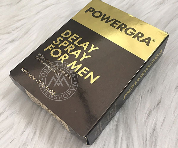 Chai xịt Kéo dài quan hệ Mỹ Powergra Delay Spray For Men