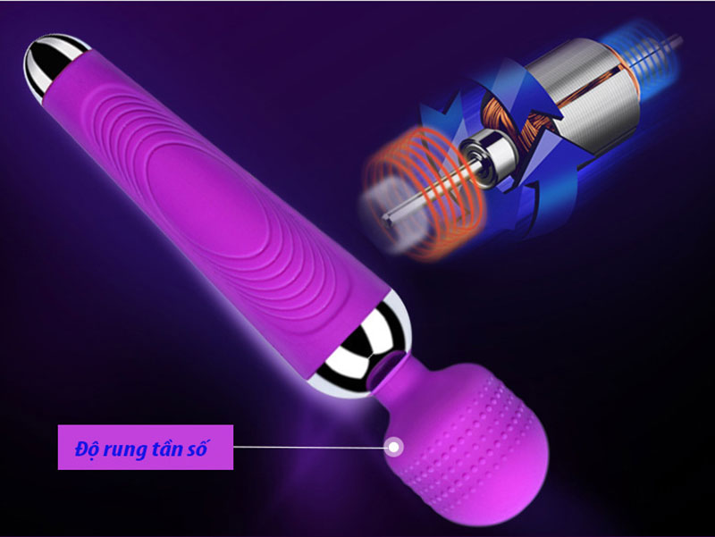 Chày Rung Massage silicon cao cấp chống nước