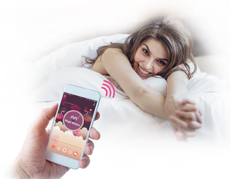 Trứng móc cua Magic Motion Flamingo kết nối phone