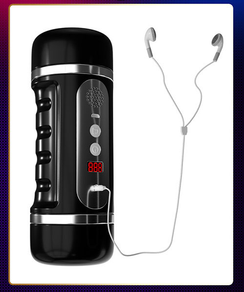 Cốc âm đạo 2 đầu rung rên cao cấp