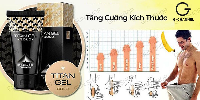 Gel bôi trơn tăng kích thước dương vật