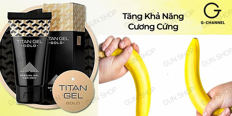 Gel bôi trơn tăng kích thước dương vật