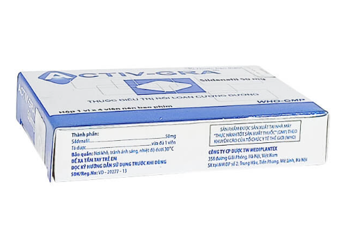 Thuốc Activ-Gra 50mg kéo dài thời gian yêu tức thì
