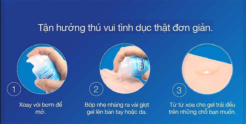 Gel bôi trơn Durex Warming kích thích cô bé