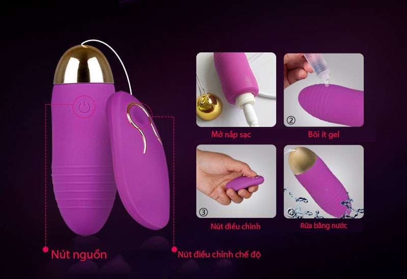 Trứng rung kích thích đầu ti