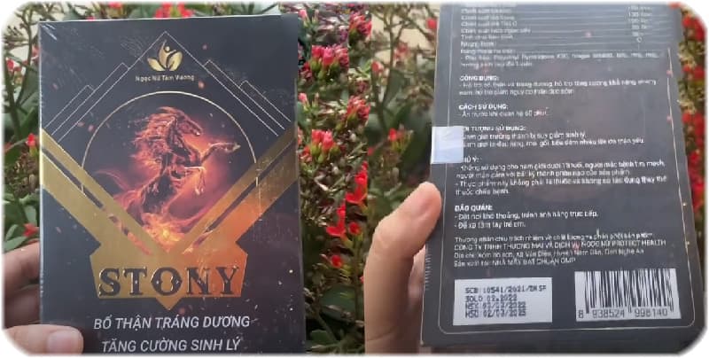 Kẹo rung lắc đê mê Stony chính hãng