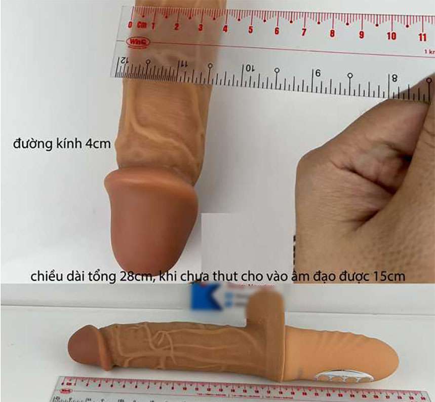 Cu giả Yunman Intense cực chất:  rung, ngoái, thụt, nhiệt