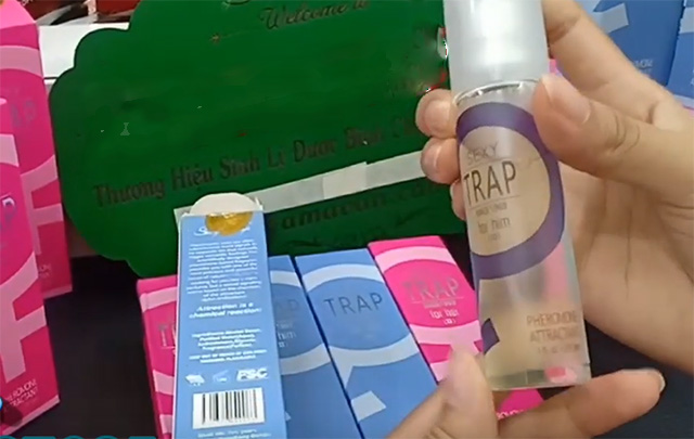 Nước hoa Trap tăng ham muốn chuyện vợ chồng