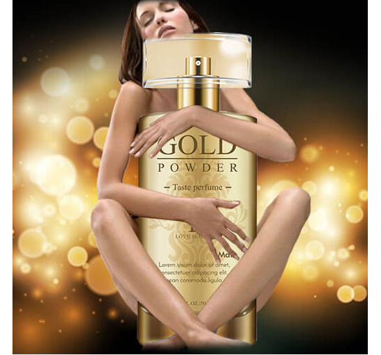 Nước hoa kích dục không mùi Gold Powder D