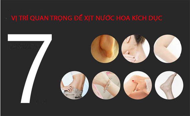 Vị trí xịt nước hoa tốt nhất