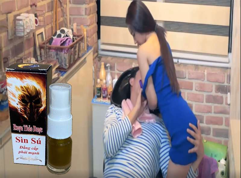 Rượu thảo dược Sìn Sú chống xuất sớm