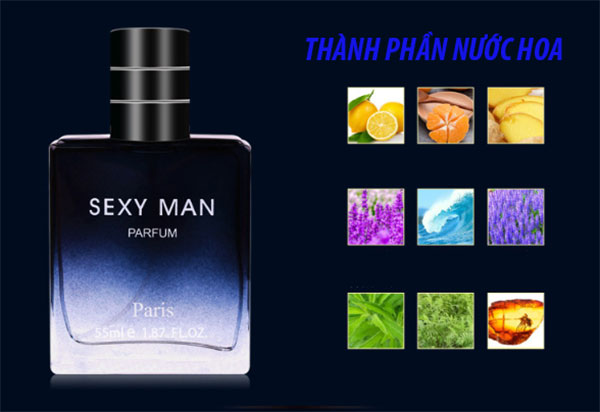 Nước hoa tình yêu không mùi Sexy Man
