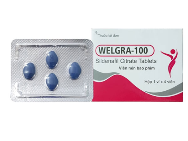 Thuốc chống rối loạn cương dương Welgra 100mg
