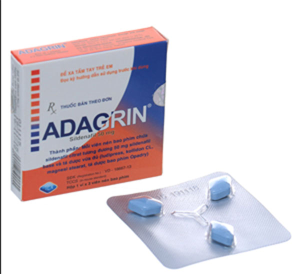 Thuốc trị rối loạn cương dương Adagrin