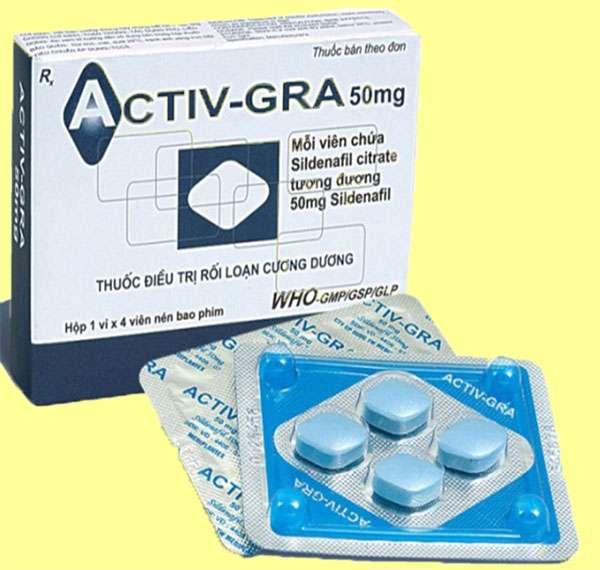 Thuốc Activ-Gra 50mg kéo dài thời gian yêu tức thì