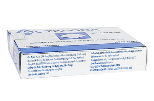 Thuốc Activ-Gra 50mg kéo dài thời gian yêu tức thì