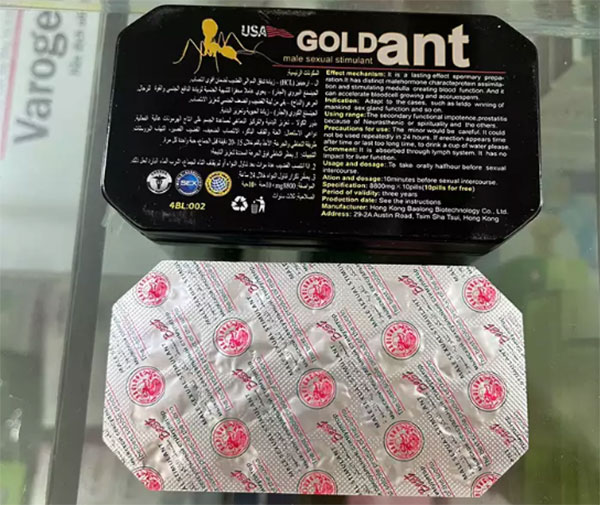 Thuốc tăng cường sinh lý Kiến Vàng Gold Ant USA