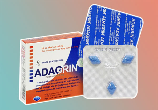Thuốc trị rối loạn cương dương Adagrin