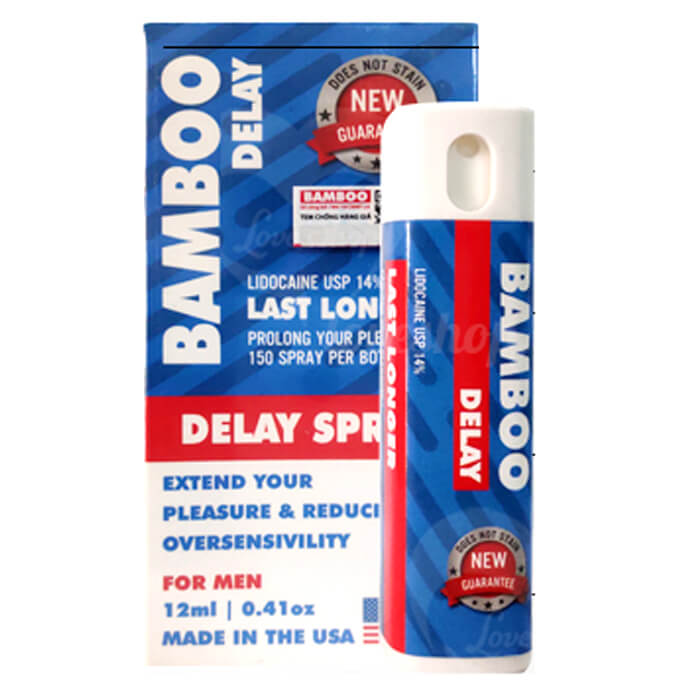 thuoc xit chong xuat tinh som bamboo delay spray usa 12ml anh 1