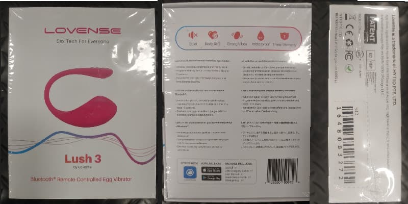 Dụng cụ trứng rung Lovense Lush 3 điều khiển xa bằng điện thoại
